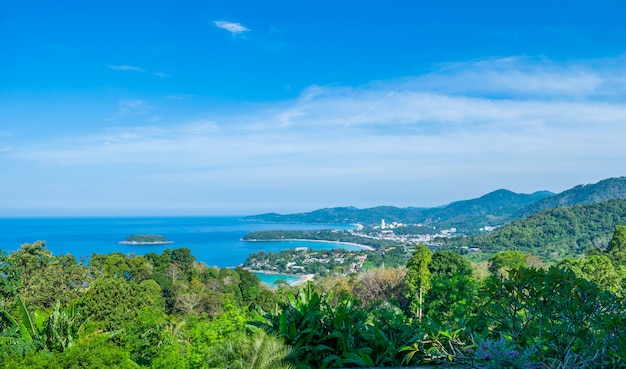 Phuket At Dusk Patong Beach Karon Beach Kata Beach Taken