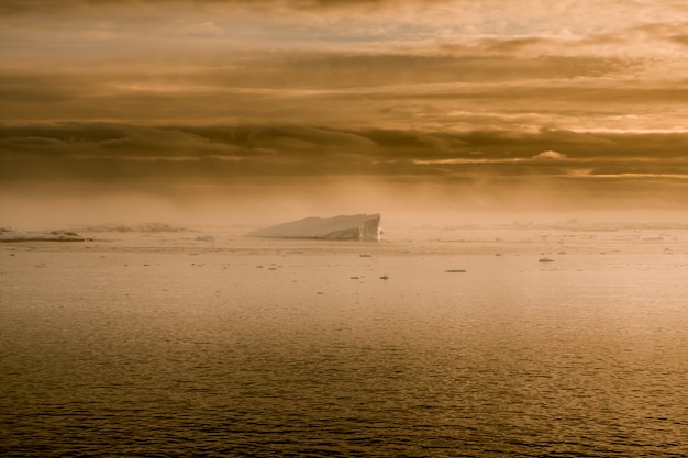 Antarctic glacier Premium Photo
