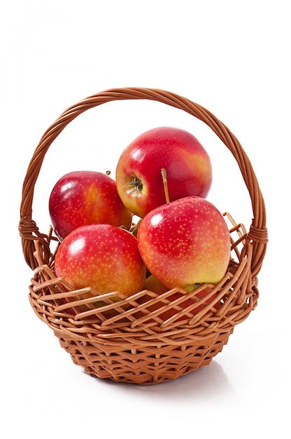 Free Photo | Apples in a basket