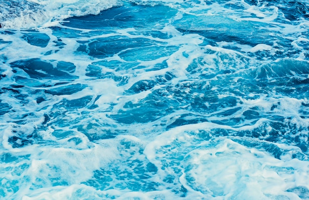 Aqua blue sea water | Premium Photo