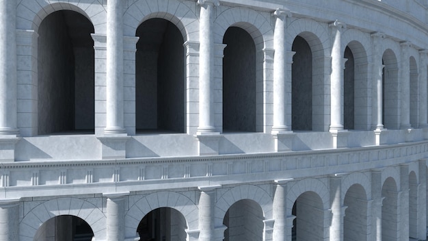 Premium Photo | Architecutre of ancient rome colosseum building