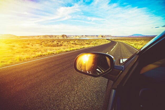 アリゾナ風景ドライブ 無料の写真