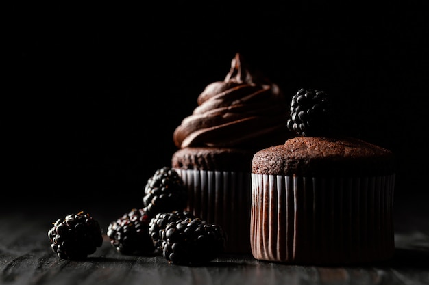 Free Photo | Arrangement Of Delicious Chocolate Sweets