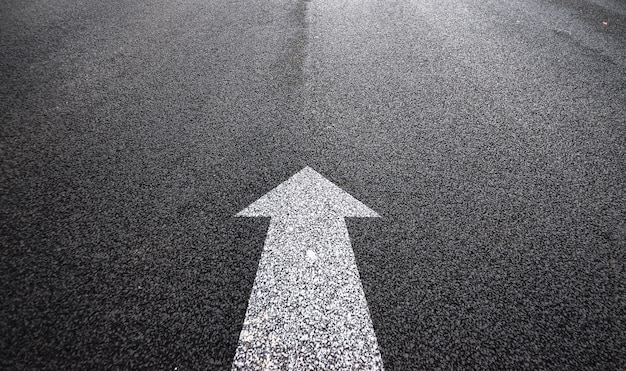 Arrow in the asphalt Free Photo Arrow in the asphalt Free Photo