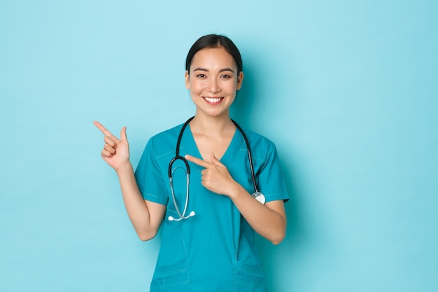 Asian healthcare female posing Free Photo