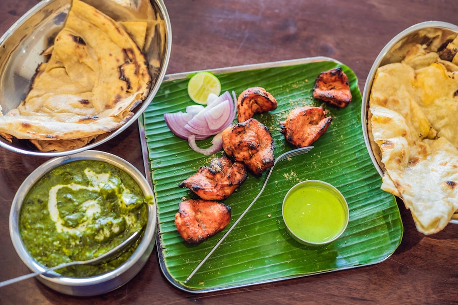 premium-photo-assorted-indian-food-on-dark-wooden-background-dishes