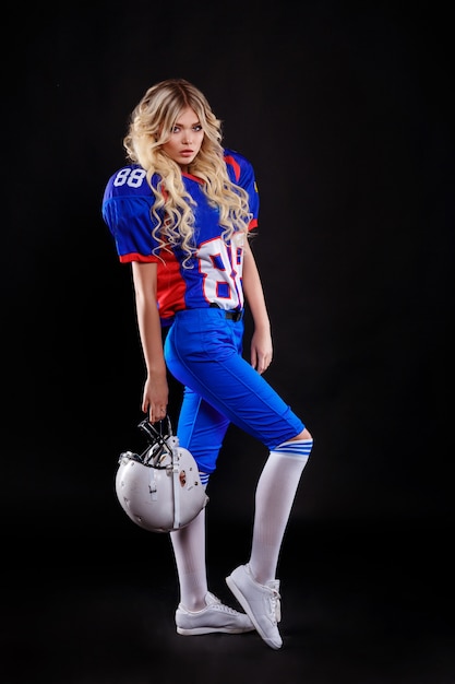 american football girl costume