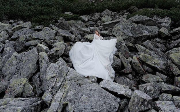 white ceremonial dress