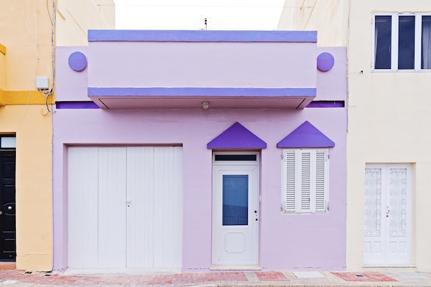 Premium Photo | Authentic typical summer suburb home in malta