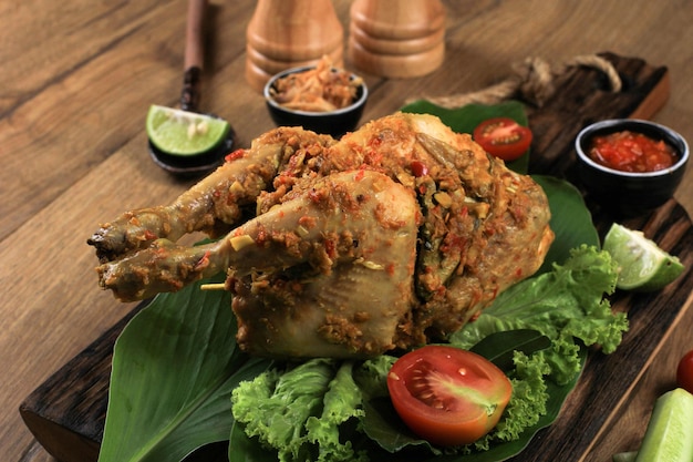 Photo betutu chicken recipe Yogyakarta