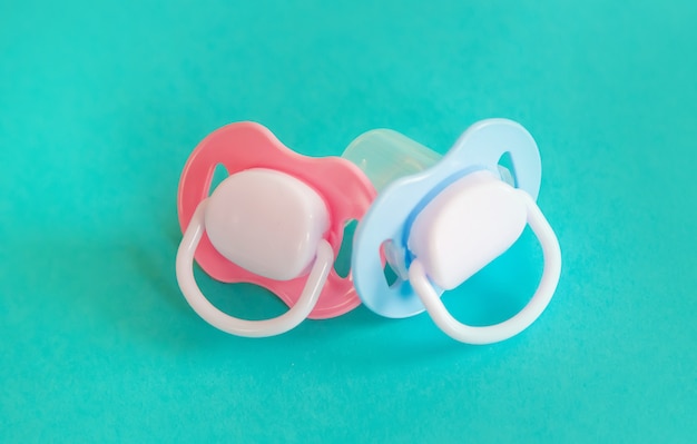 Premium Photo | Baby accessories for newborns