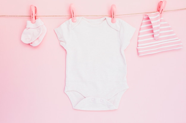 pink infant clothes