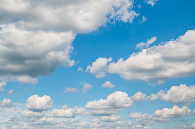 Free Photo Background Of Blue Sky With Fluffy Clouds