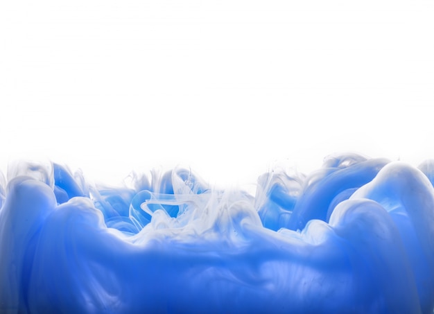 Background with ink in blue tones Free Photo