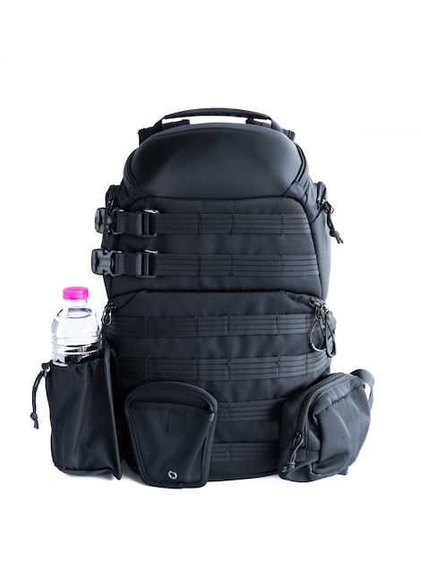 Backpack isolated Premium Photo