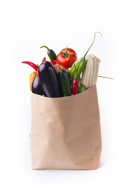 Free Photo | Bag with vegetables