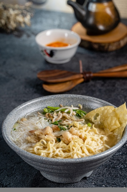 Premium Photo | Bakso or baso is an indonesian meatball