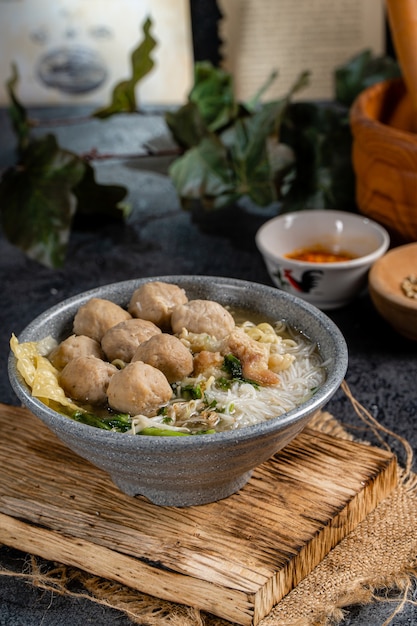 Premium Photo Bakso Or Baso Is An Indonesian Meatball