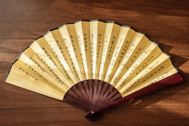 bamboo fan