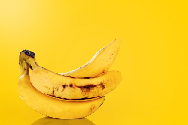 Premium Photo | Banana in vibrant color