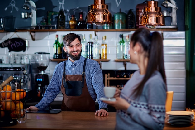 bartender dating a customer