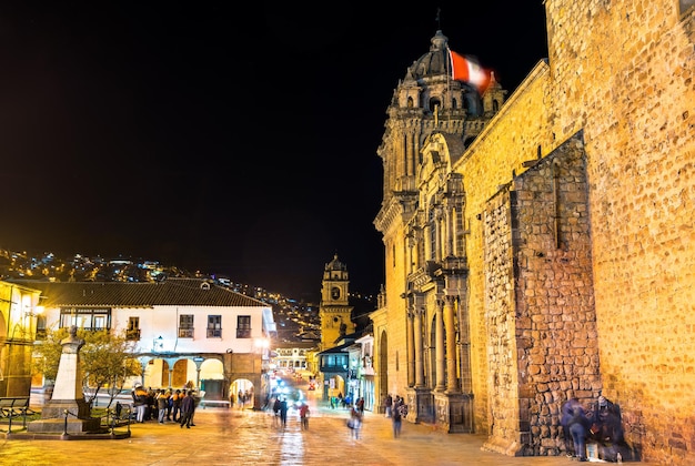 Premium Photo | Basilica of la merced in cusco peru