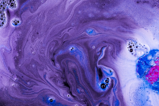 purple bath bomb