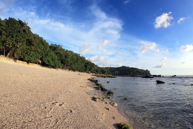 Premium Photo | Beautiful afternoon scenery at wediombo beach wediombo ...