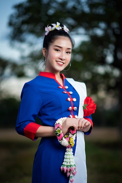 Premium Photo Beautiful Asian Women In Traditional Thai Costume