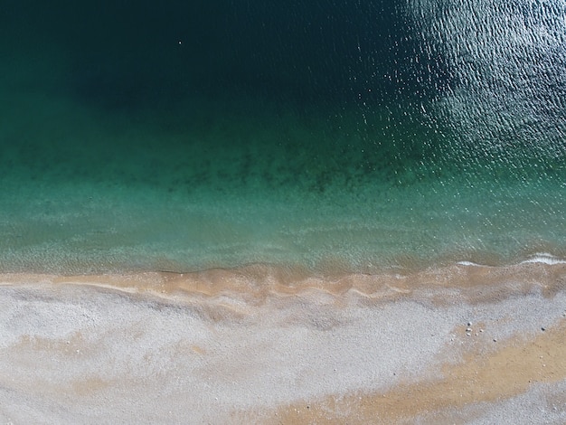 Premium Photo Beautiful Beach With Crystal Clear Azure Water