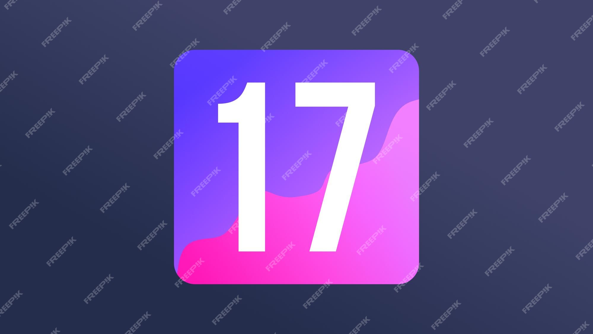 premium-photo-beautiful-calendar-seventeenth-day-ui-design-numbers-17