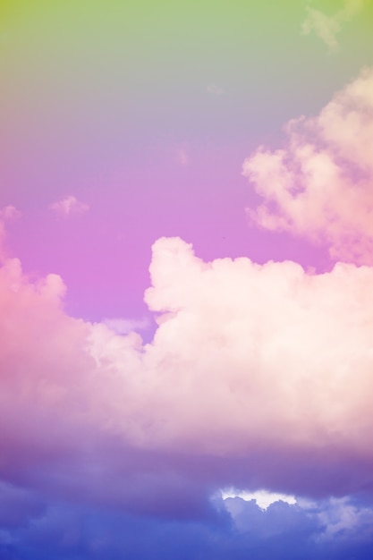 Premium Photo | Beautiful colorful sky and clouds background.