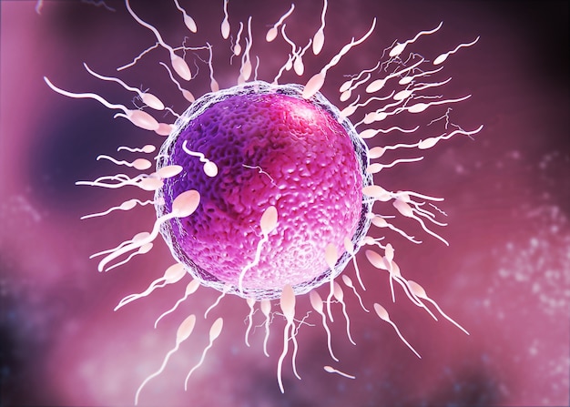 Free Photo | Beautiful fertility concept in 3d rendering