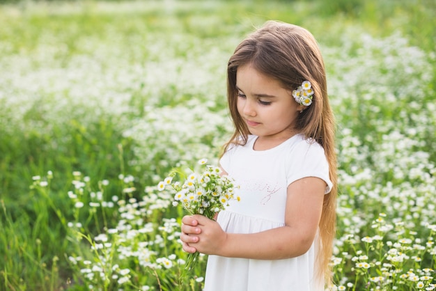 white dress with white flowers