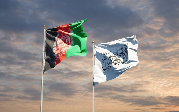 Флаг Талибана Фото