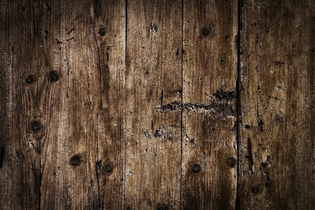 Beautiful Old Antique Dark Wooden Texture Surface Background Backdrop