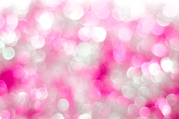 Premium Photo Beautiful Pink Glitter Light Bokeh