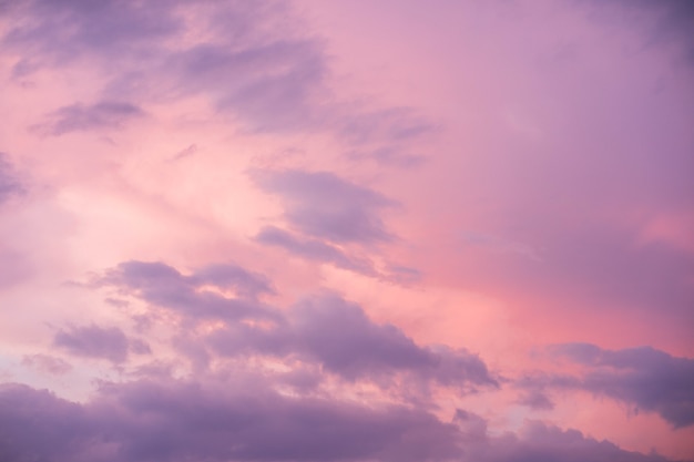 Premium Photo | Beautiful purple sky background before sunset.
