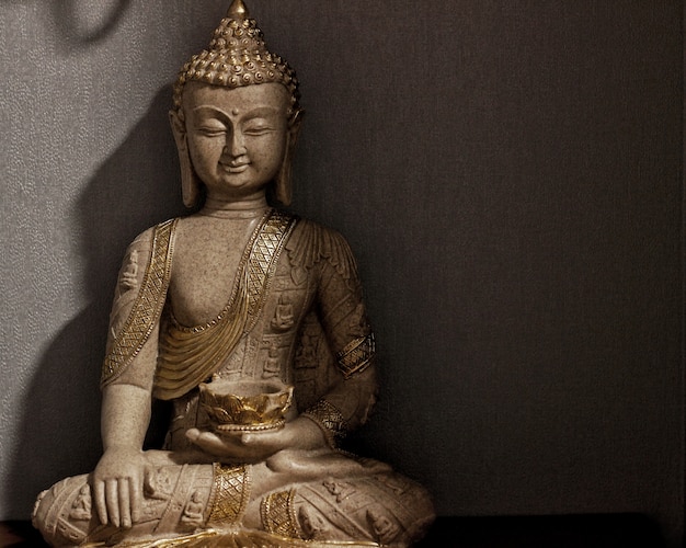 Premium Photo | A Beautiful And Serene Buddha Statue