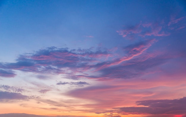 Premium Photo Beautiful Sunset Sky Background