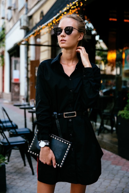 trendy woman