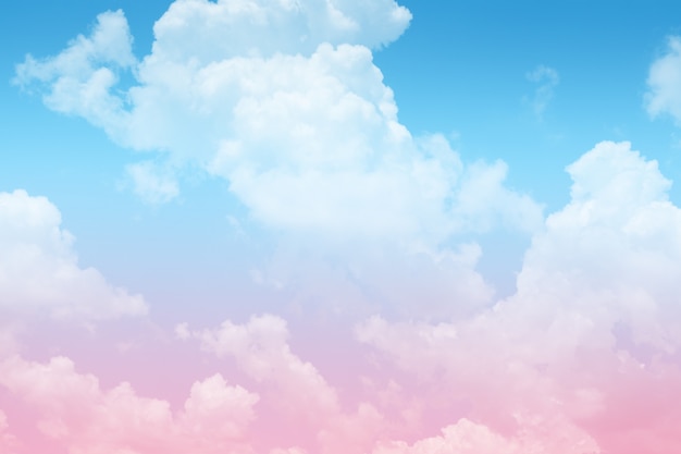Premium Photo | Beautiful vintage of colorful cloud and sky abstract ...