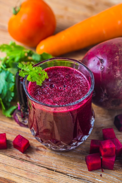 Premium Photo | Beetroot juice