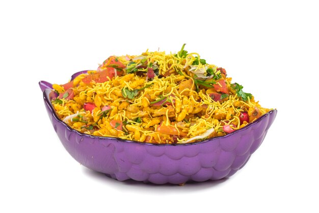 Bhelpuri Chat Premium Foto