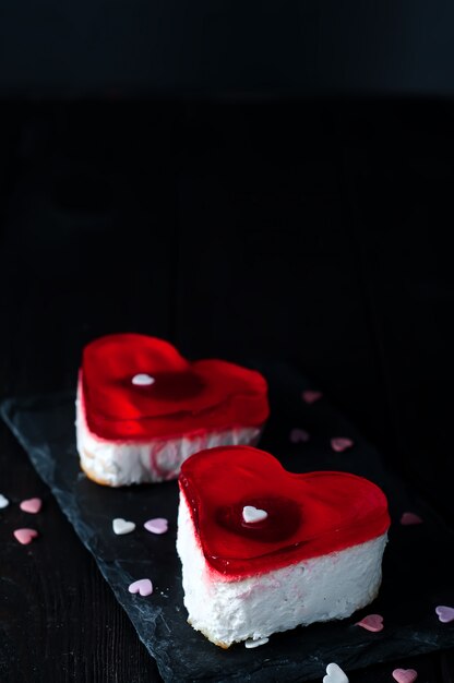 Premium Photo Birthday Cake For Valentine S Day