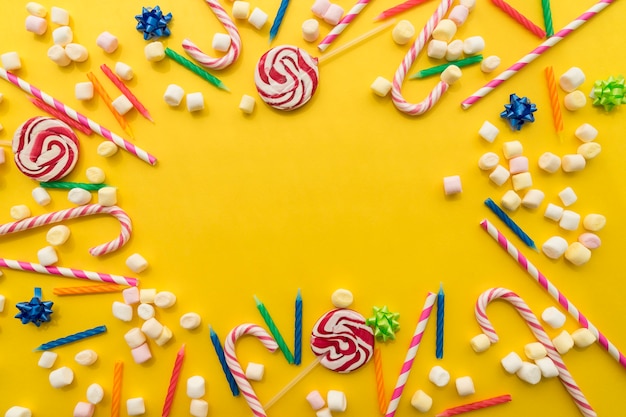 Birthday candy | Free Photo