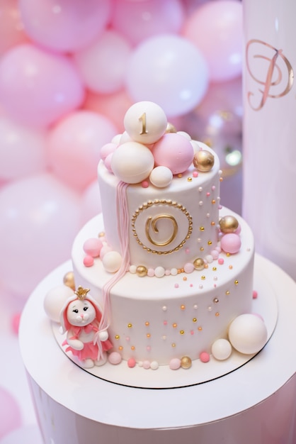 Premium Photo Birthday Girl Cake