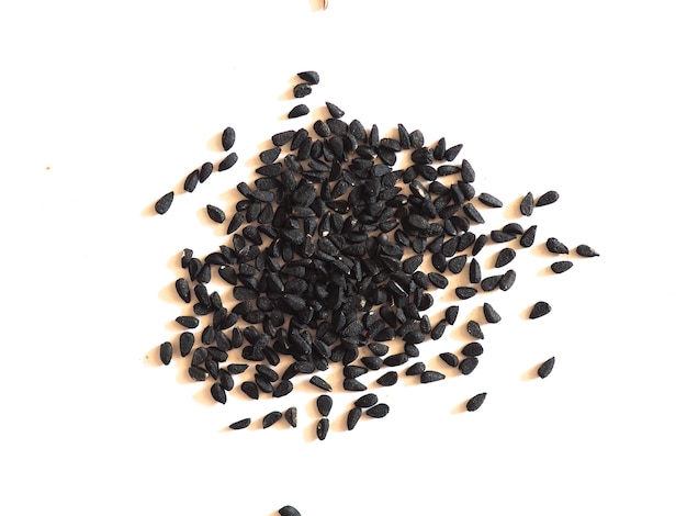 Premium Photo | Black cumin (nigella sativa) seeds