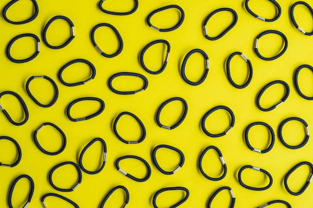 Premium Photo | Black hair band on background