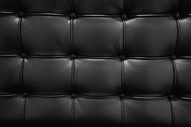 Black Leather Sofa Texture, Embossed Leather Sofa